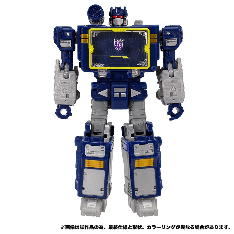Takara Netflix Transformers WFC-14 Soundwave Official Details and 